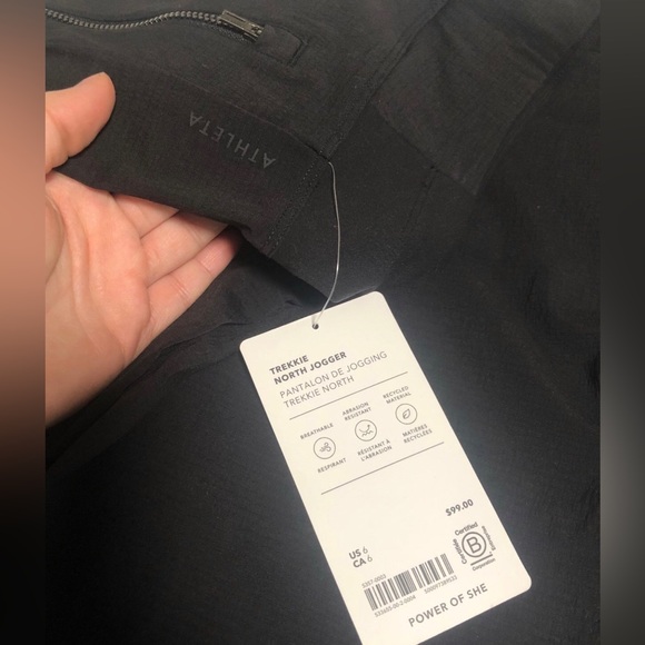 NWT - ATHLETA - TREKKIE NORTH HIGH RISE JOGGER - Picture 6 of 12